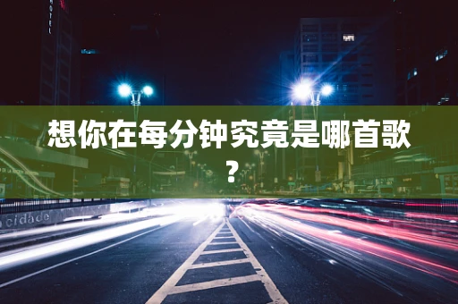 想你在每分钟究竟是哪首歌？
