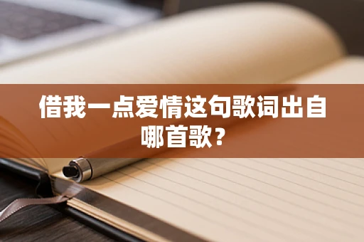 借我一点爱情这句歌词出自哪首歌？