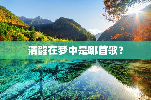 清醒在梦中是哪首歌？