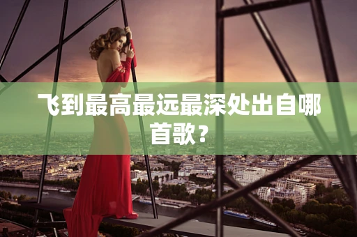 飞到最高最远最深处出自哪首歌？