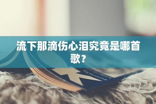 流下那滴伤心泪究竟是哪首歌？