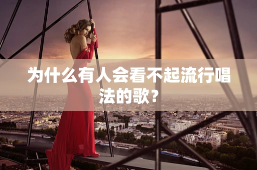 为什么有人会看不起流行唱法的歌？