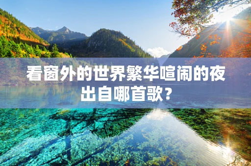 看窗外的世界繁华喧闹的夜出自哪首歌？