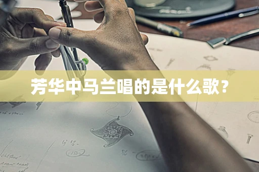 芳华中马兰唱的是什么歌？