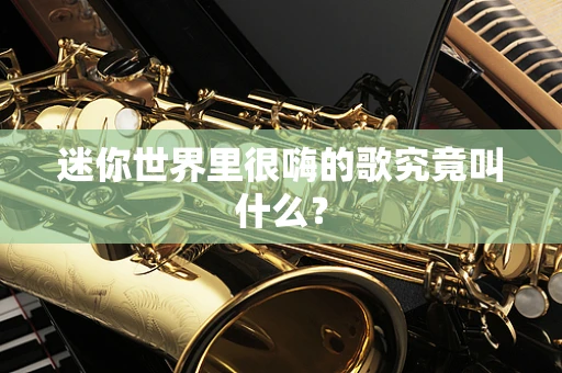 迷你世界里很嗨的歌究竟叫什么？
