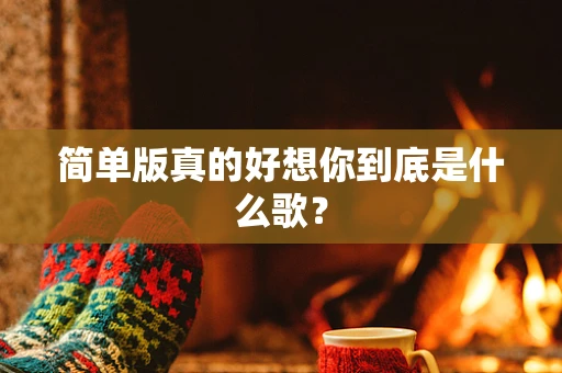 简单版真的好想你到底是什么歌？