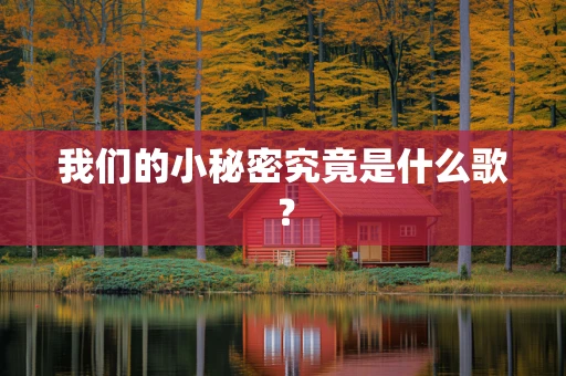 我们的小秘密究竟是什么歌？