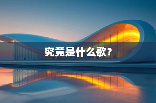 究竟是什么歌？
