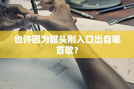 也许因为甜头刚入口出自哪首歌？
