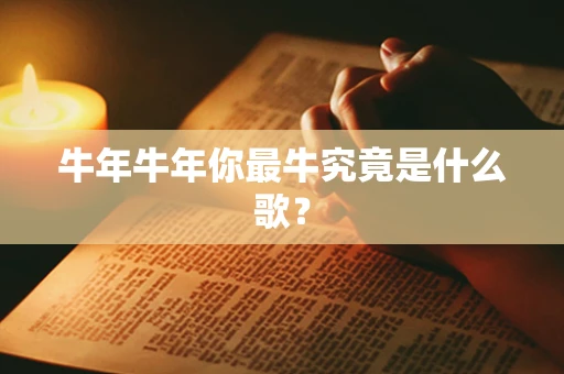 牛年牛年你最牛究竟是什么歌？