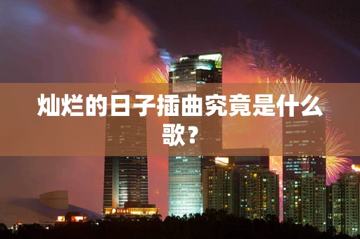 灿烂的日子插曲究竟是什么歌？