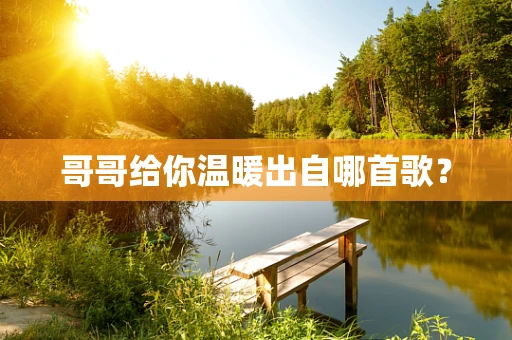 哥哥给你温暖出自哪首歌？