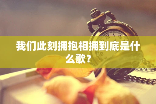 我们此刻拥抱相拥到底是什么歌？