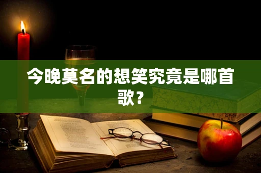 今晚莫名的想笑究竟是哪首歌？