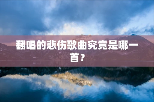 翻唱的悲伤歌曲究竟是哪一首？