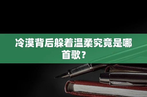 冷漠背后躲着温柔究竟是哪首歌？