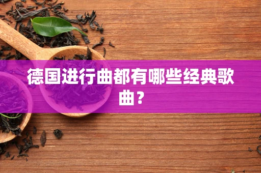 德国进行曲都有哪些经典歌曲？