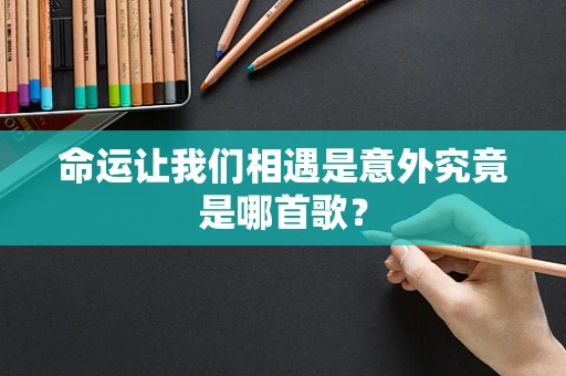 命运让我们相遇是意外究竟是哪首歌？