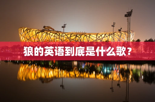 狼的英语到底是什么歌？