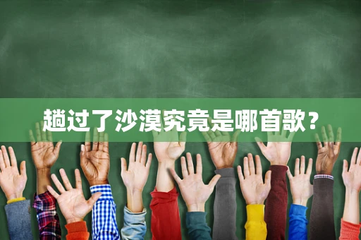 趟过了沙漠究竟是哪首歌？