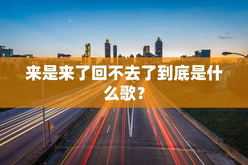 来是来了回不去了到底是什么歌？