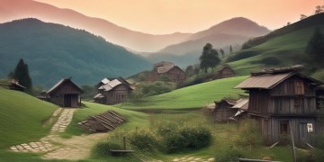 带着家人去小山村是哪首歌？