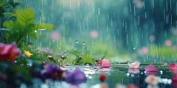 花能开在雨天出自哪首歌？