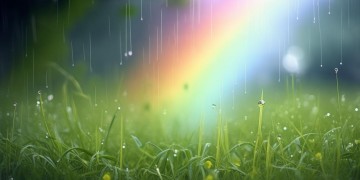 阴雨过后见彩虹出自哪首歌？