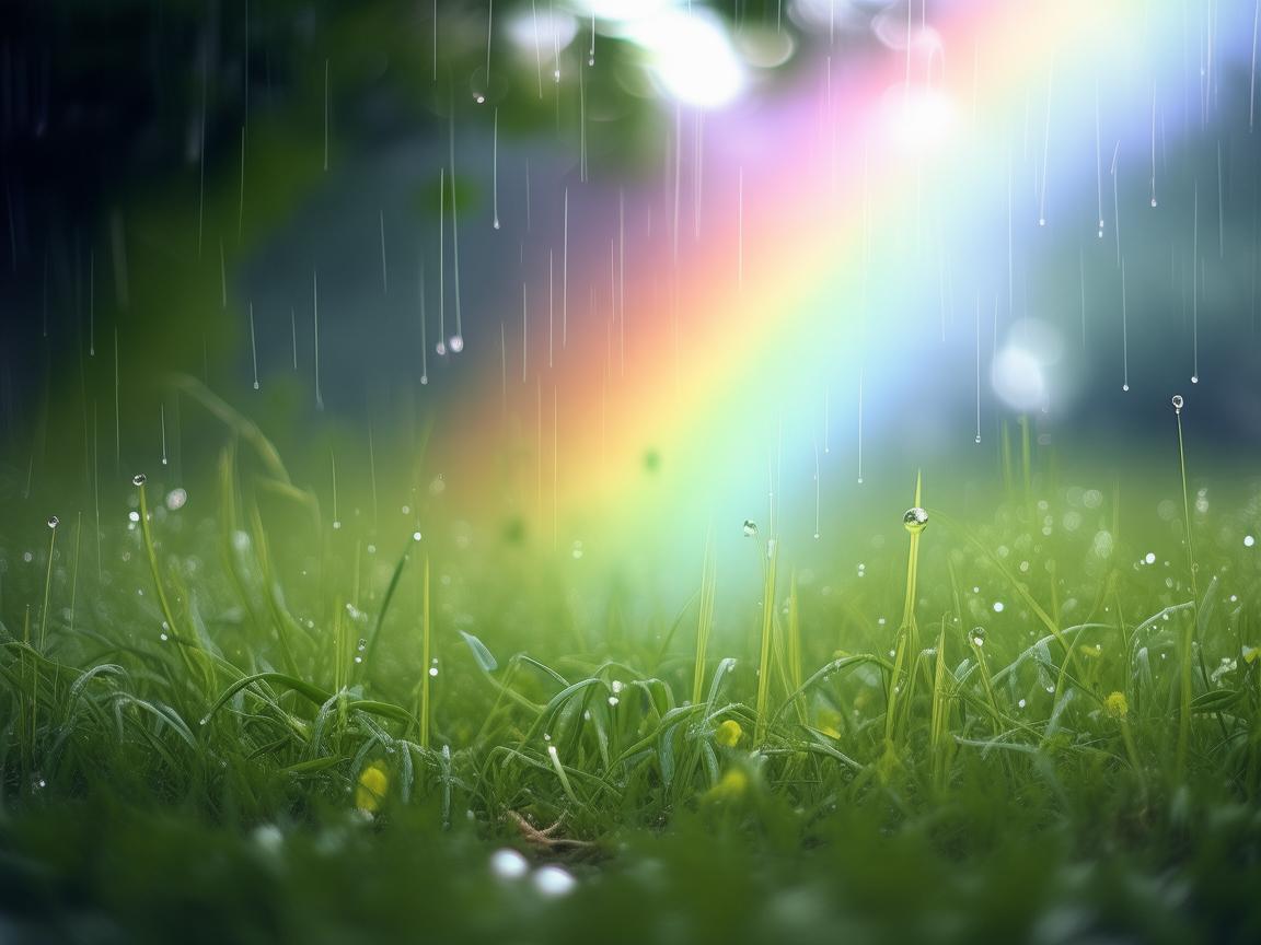 阴雨过后见彩虹出自哪首歌？