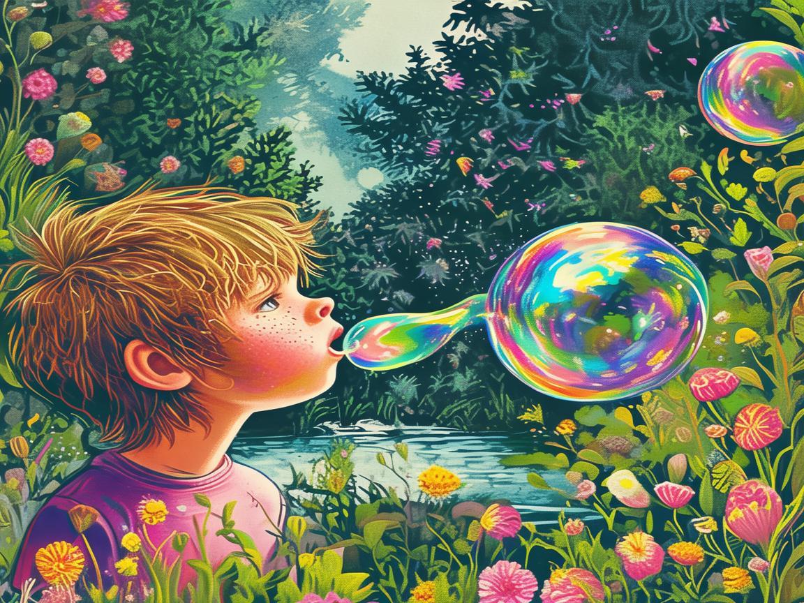 熊孩子吹了个泡泡究竟是哪首歌？