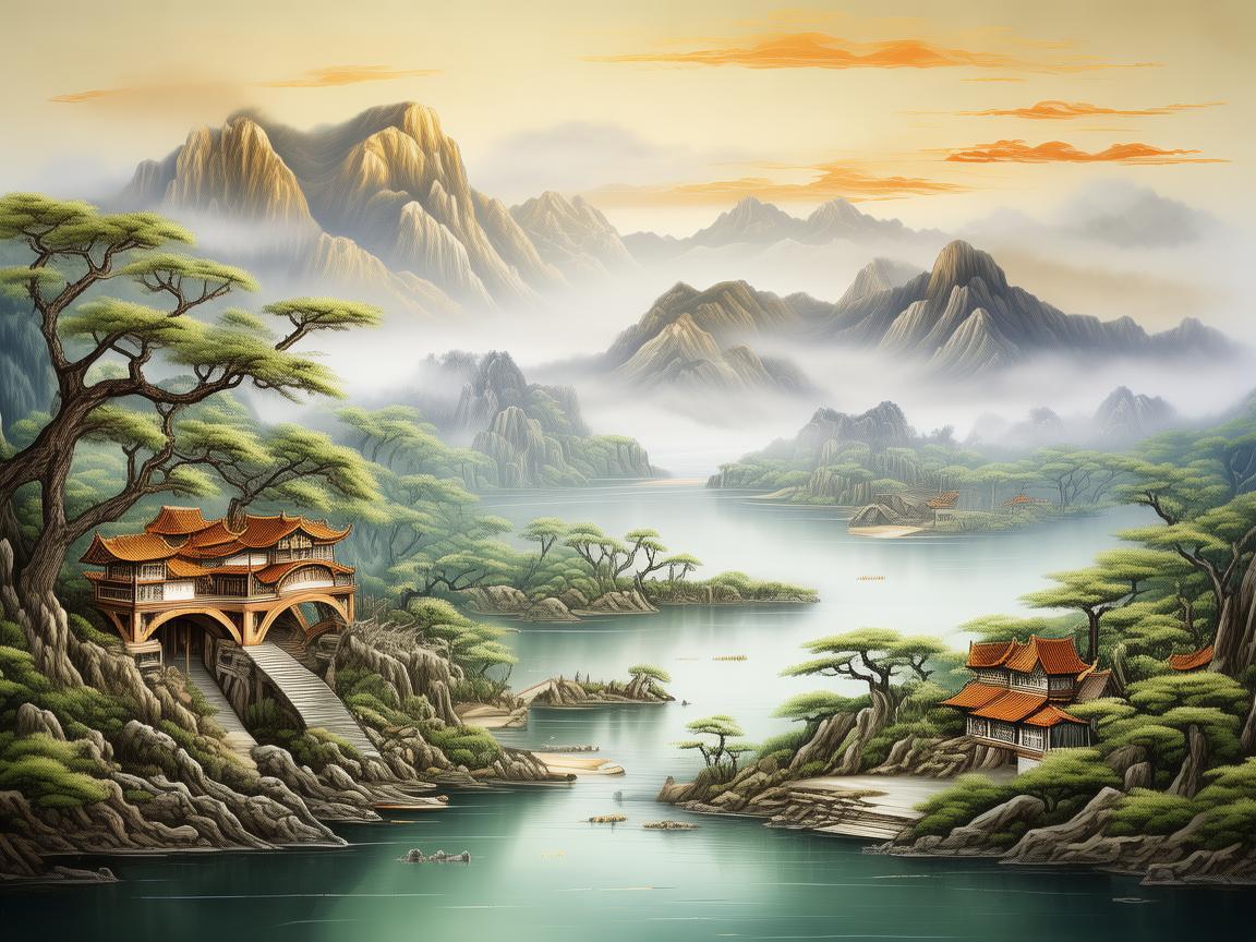 好美的一副画卷出自哪首歌？